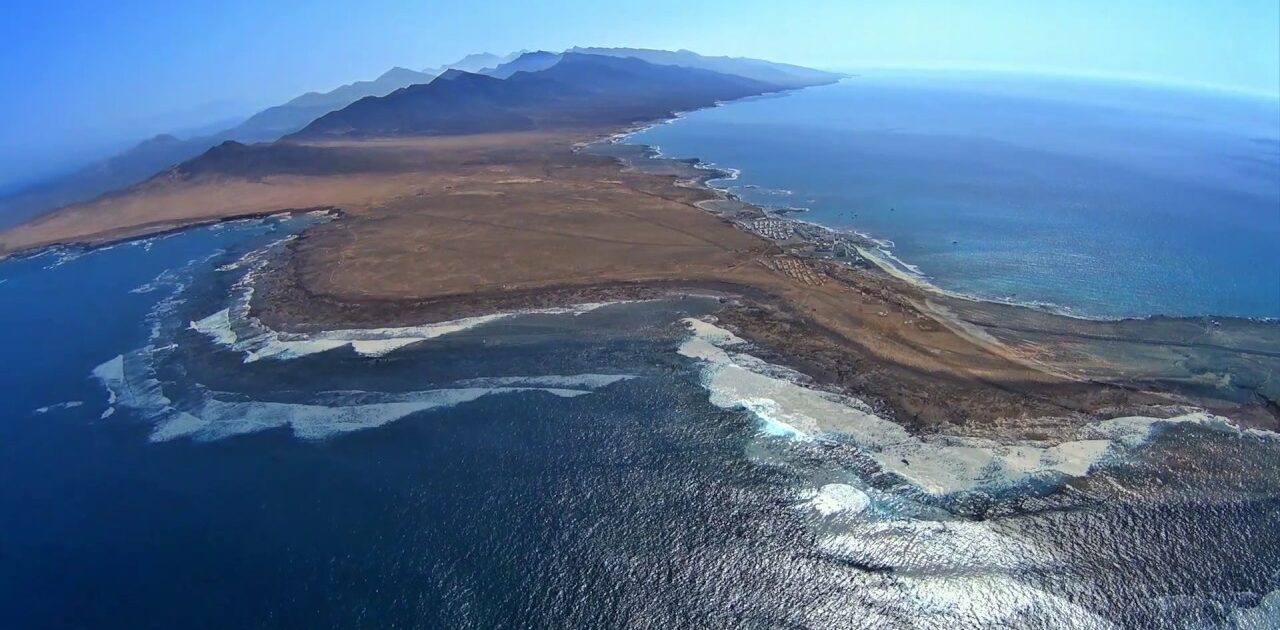 Parco Naturale di Jandia nel sud di Fuerteventura