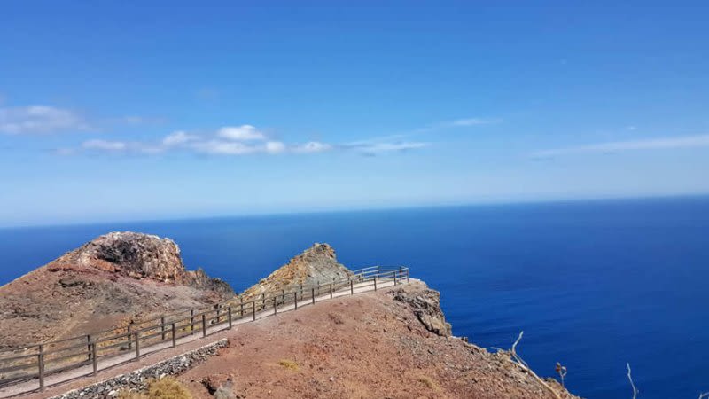Vista Faro de Entallada a Fuerteventura