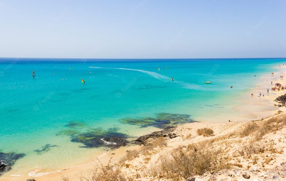 Playa de Costa Calma a Fuerteventura