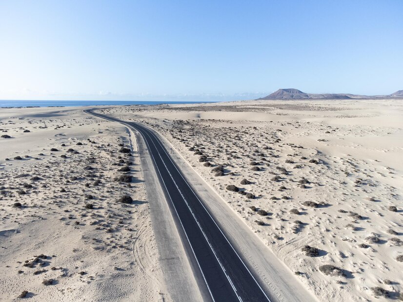 veduta aerea Fuerteventura