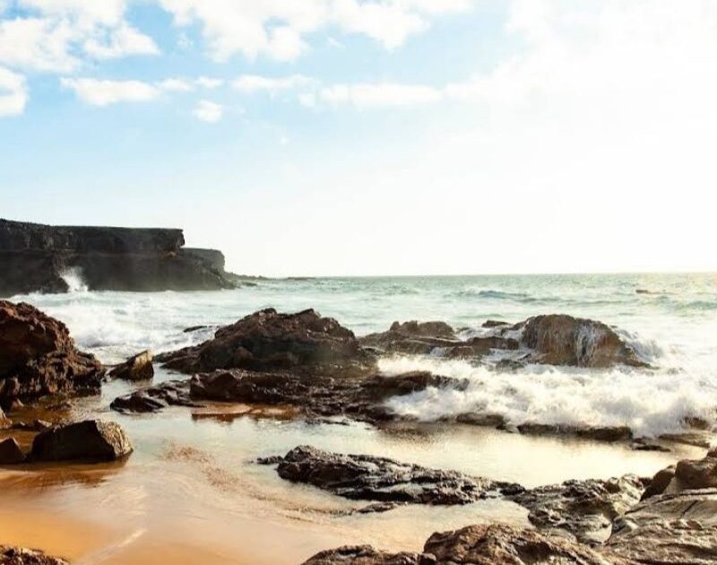 Playa de Jarugo, un paradiso di sabbia dorata a Fuerteventura