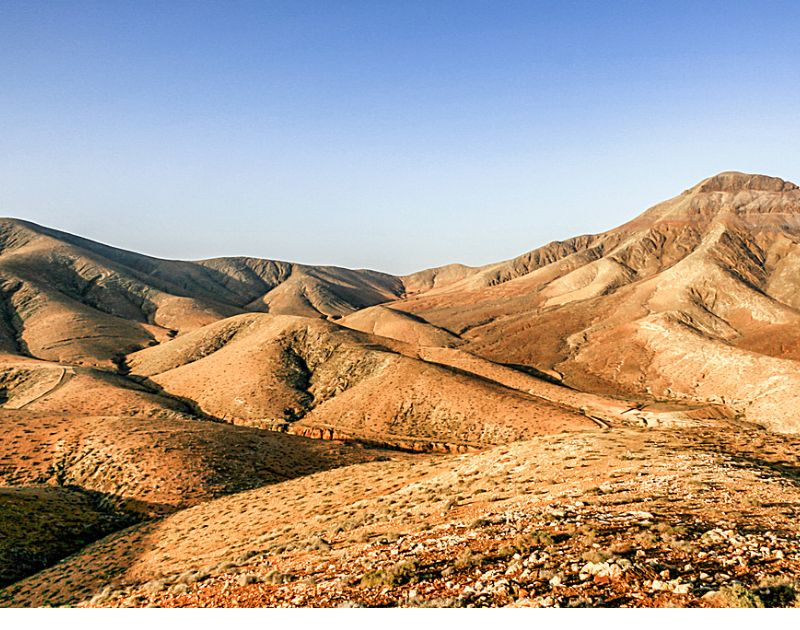 Montaña Cardón a Fuerteventura