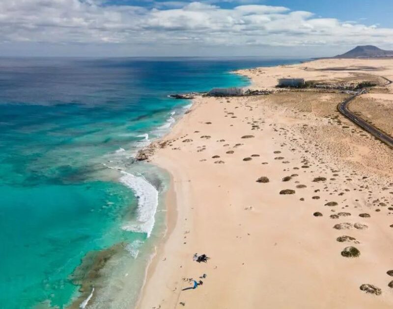 Flag Beach a Fuerteventura